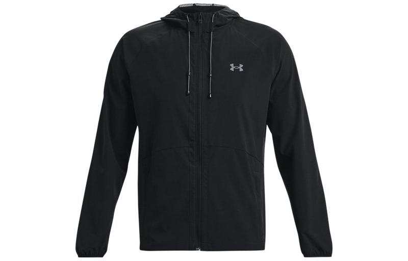 Under Armour UA Jackets Men's Black Hooded Moderate Other