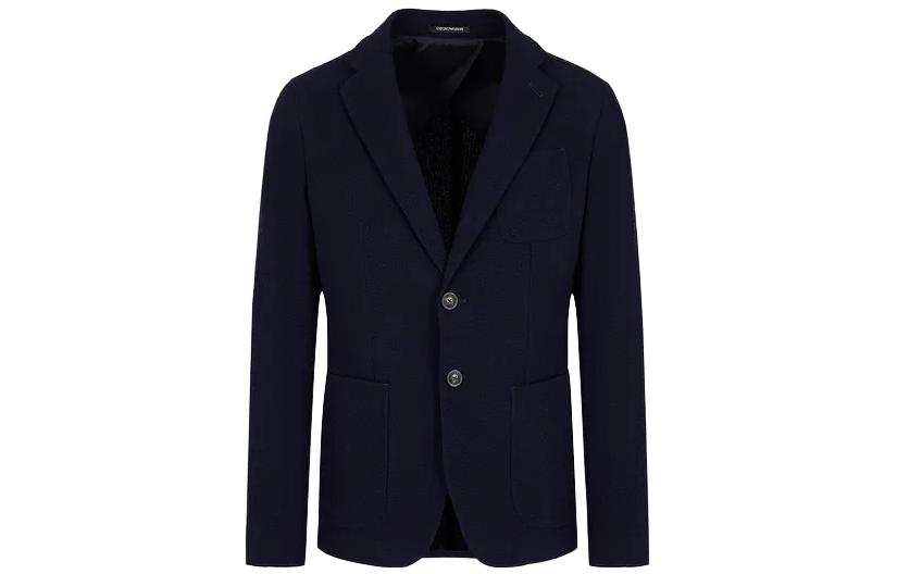 EMPORIO ARMANI Business Suit Coat Men's Blue