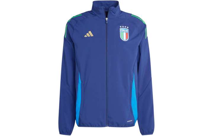 Adidas Adidas Tiro 24 ITALYCOMPETITION PRESENTATION Retro Sports Stand Collar Jackets Men's Midnight Blue