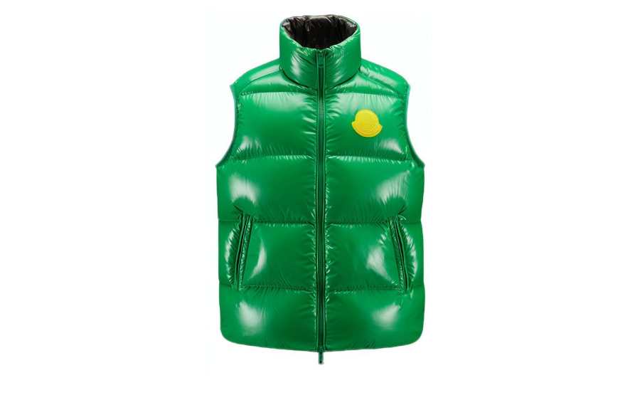 MONCLER GENIUS Down Vest Unisex Grass Green