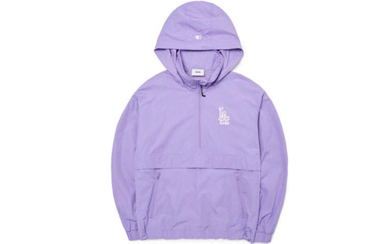MLB MLB Windproof Quick Dry Windbreaker Jacket Unisex Purple