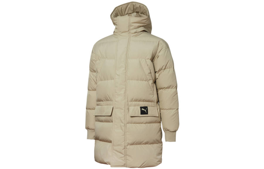 PUMA PUMA Down Jacket Winter Men's Khaki