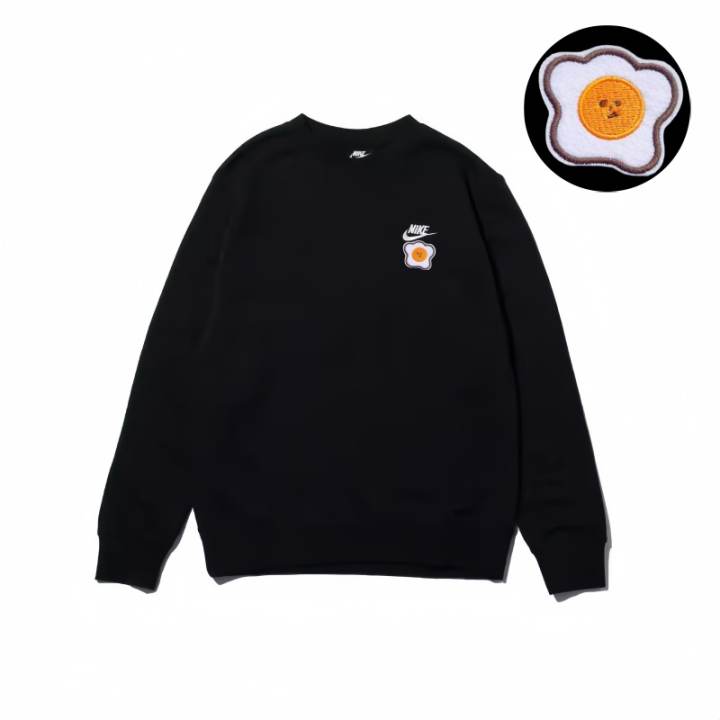 Nike Nike Sweatshirts Unisex Black Crew Neck Moderate Regular