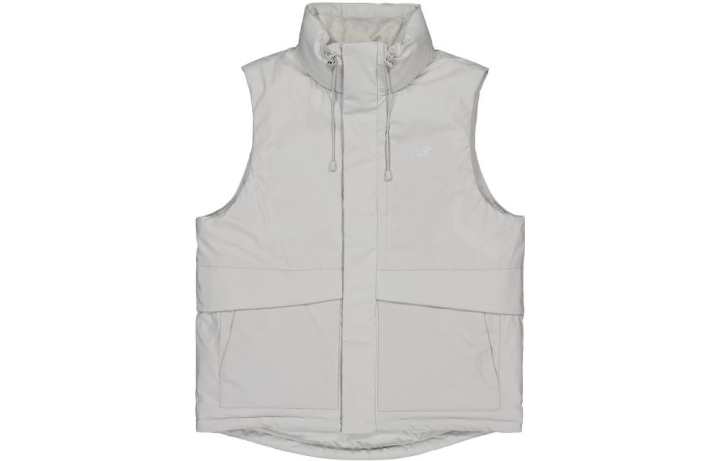 New Balance New Balance Down Vests Men's Gray Stand Collar Moderate Other