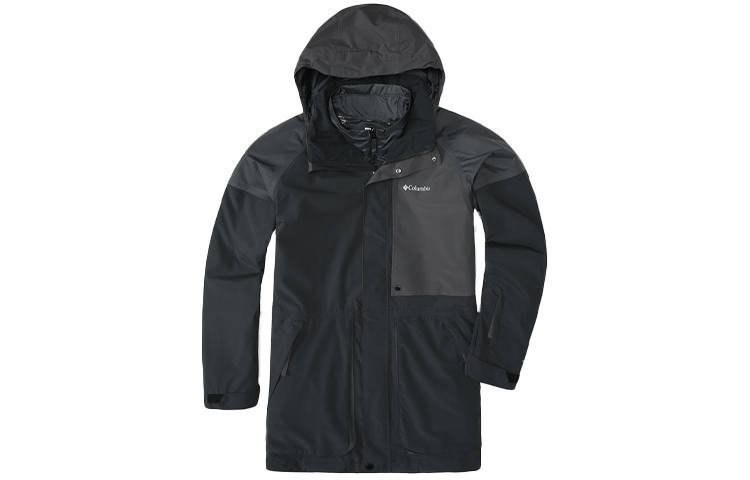 Columbia Windbreaker Jacket Men's Black