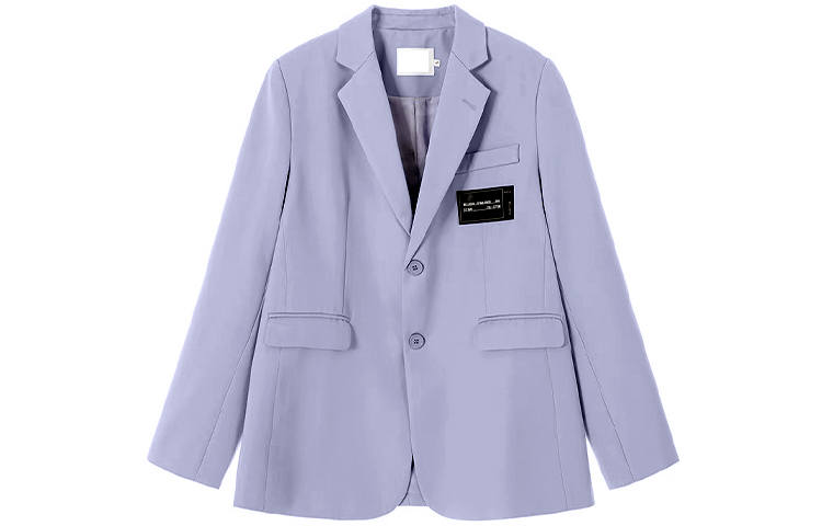 WE11DONE Business Suits Men's Taro Purple Suit Collar Moderate Other