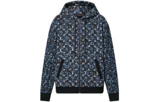 LOUIS VUITTON 2010s Monogram Zip up Hoodie