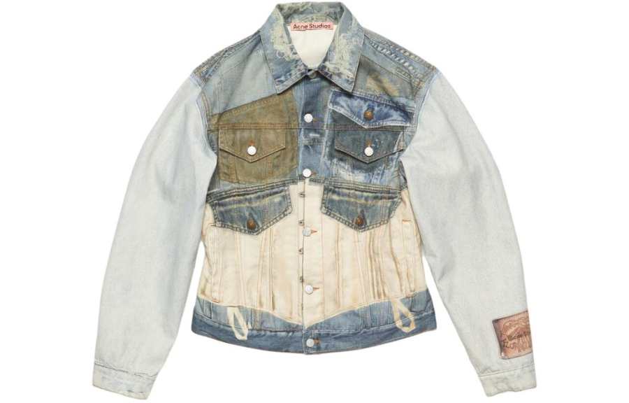Acne Studios Acne Studios Printed Fitted Jacket
