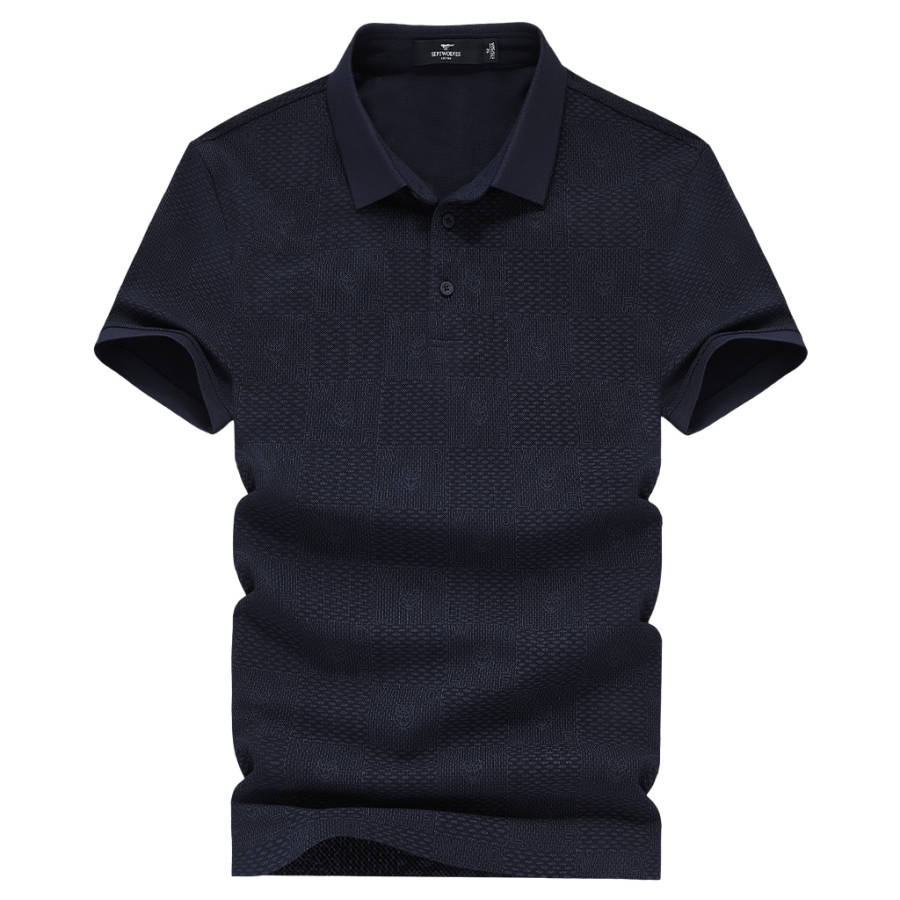 SEPTWOLVES Polo Shirts Unisex Polo Collar Moderate Straight Fit