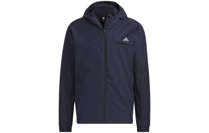 Adidas Adidas Jackets Men's Marine Blue Hooded Moderate Other