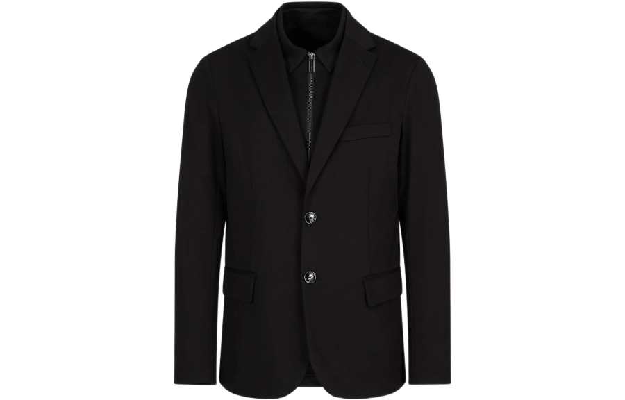 EMPORIO ARMANI Business Suit Coat Men's Black