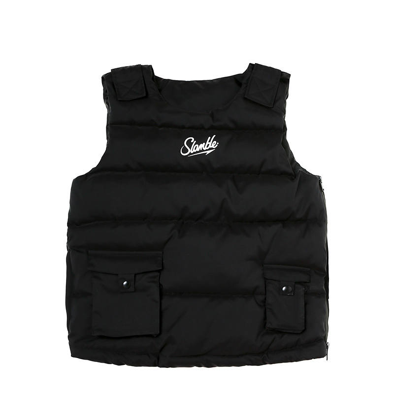 Slamble Vests Men's Crew Neck Thickened Other
