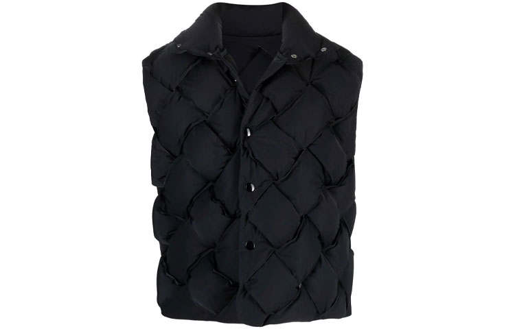 Bottega Veneta FW22 Vest Men's Black