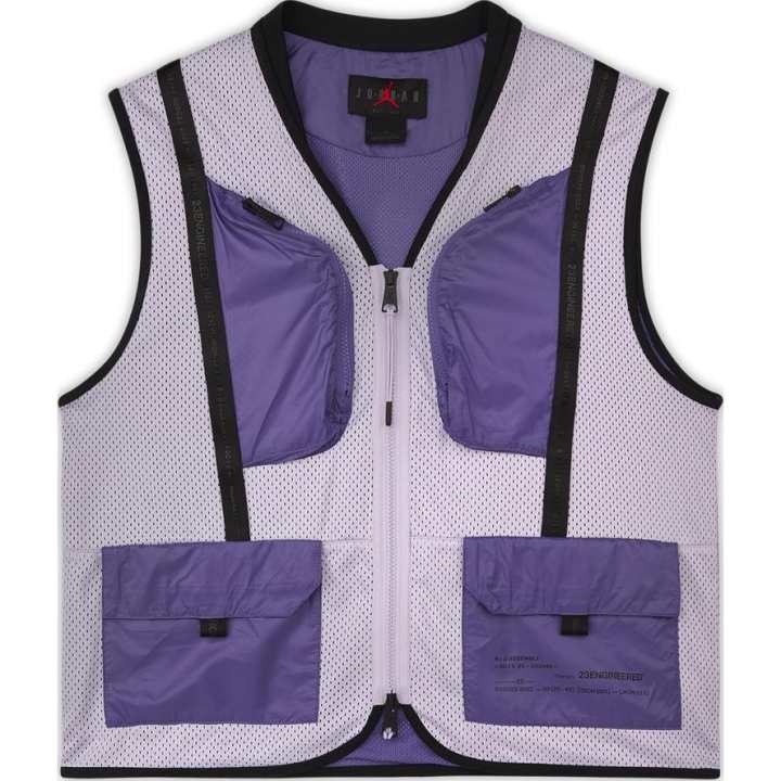 Jordan Jordan Vests Men's Pink Purple V Neck Moderate Workwear