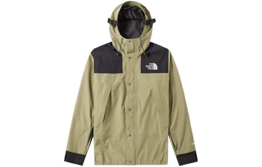 THE NORTH FACE 1990 Collection Waterproof, Windproof, And Rainproof Windbreaker Jacket Men's Green