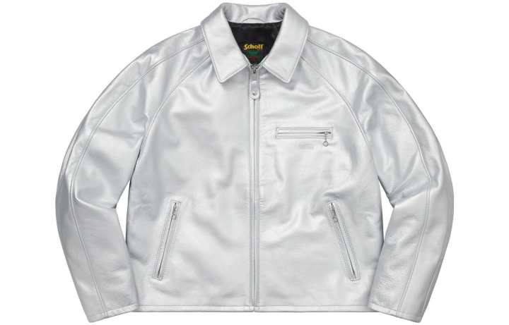 Supreme Supreme X Schott Leather Racer Jacket