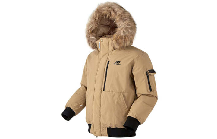 New Balance New Balance Down Jackets Unisex Beige Moderate Other