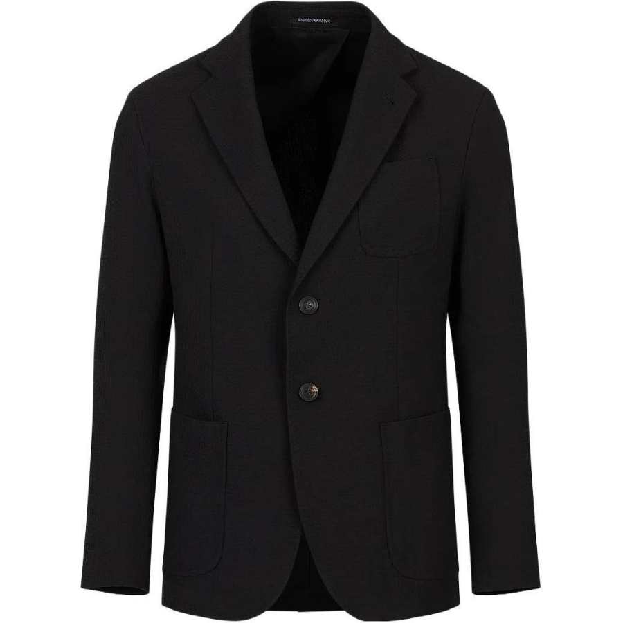 EMPORIO ARMANI Business Suit Coat Men's Black
