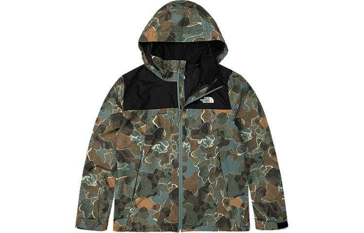 THE NORTH FACE SANGRO Breathable And Waterproof Windbreaker Jacket Men's Green