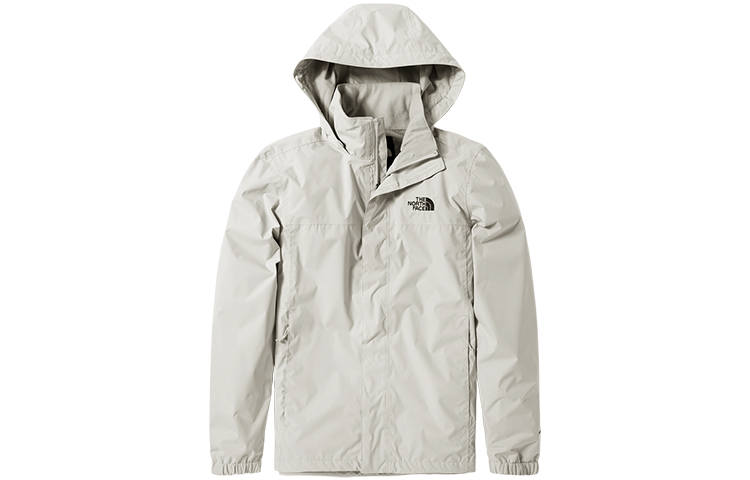 THE NORTH FACE Waterproof And Breathable Windbreaker Jacket Men's Gray
