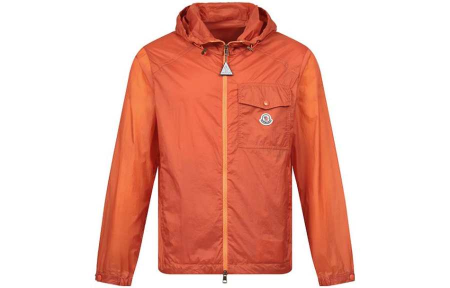 Moncler Moncler Logo Patch Zip-Up Jacket