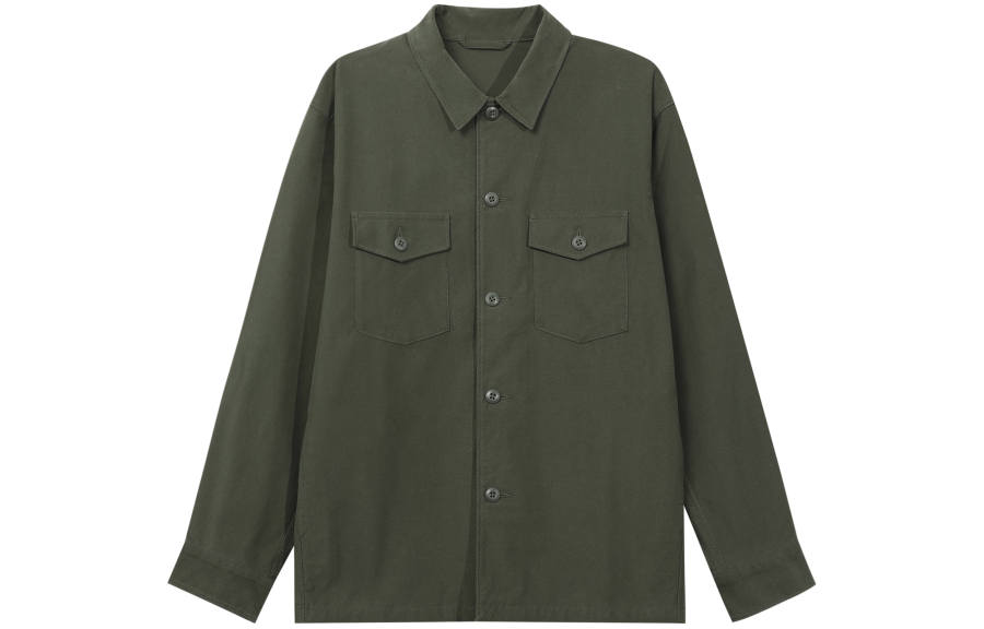 UNIQLO Jacket Unisex Dark Olive