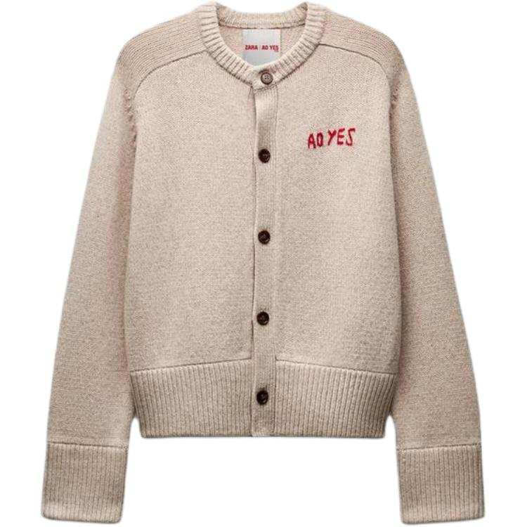 ZARA x AO YES SS25 Knitwear Unisex Beige
