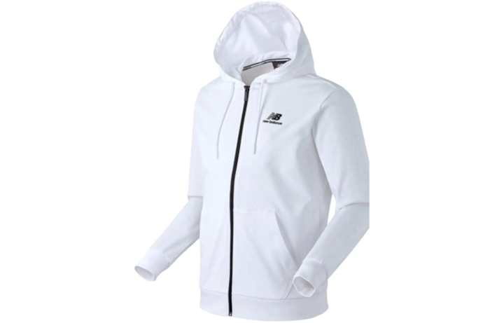 New Balance New Balance Jackets Men's White Hooded Thin Other