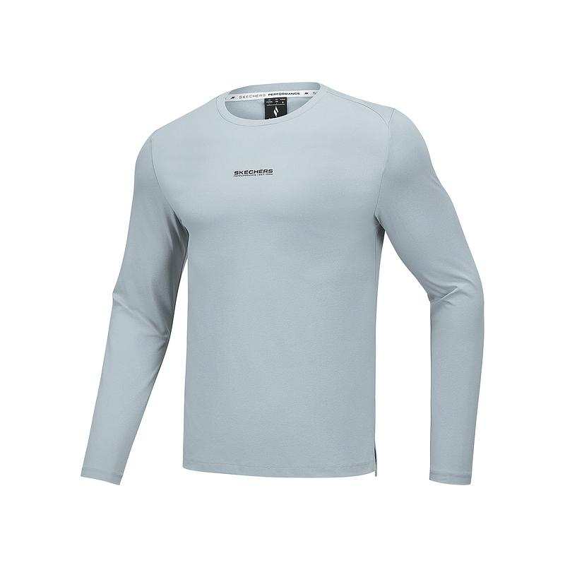 Skechers SS25 T Shirt Men's Sand Stone 001C