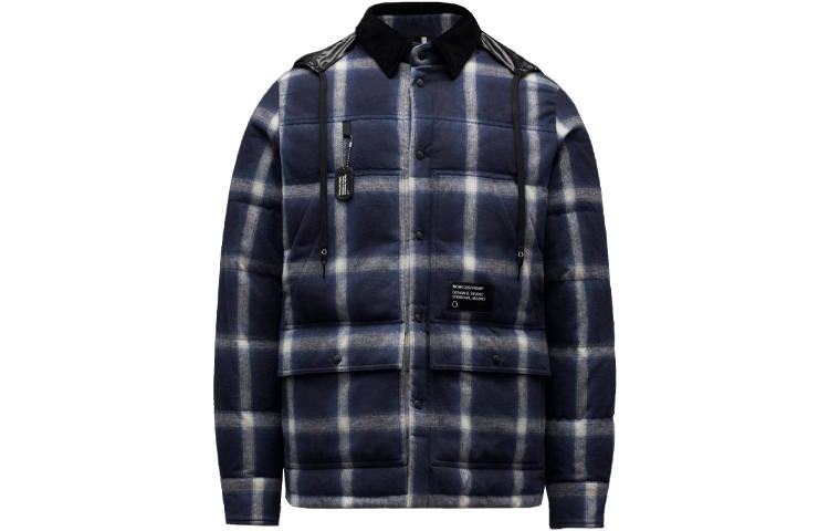 MONCLER GENIUS Down Jacket Skiing Season Men's Blue