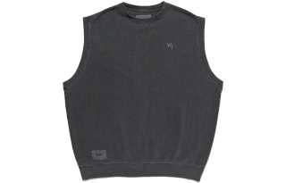 WTAPS Vests Men's Black Crew Neck Other