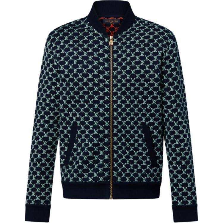 LOUIS VUITTON LOUIS VUITTON Double Face Cotton Jersey Bomber