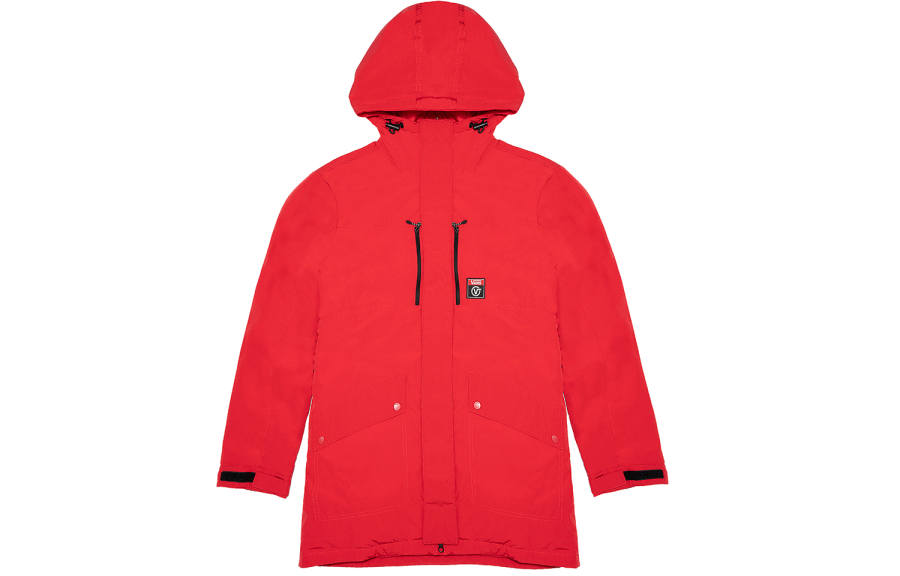 Vans Vans Down Jackets Men's Red Hooded Thickened Other