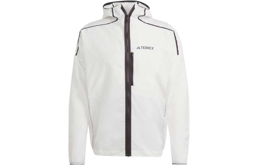 Adidas Adidas Jackets Men's White Hooded Moderate Other