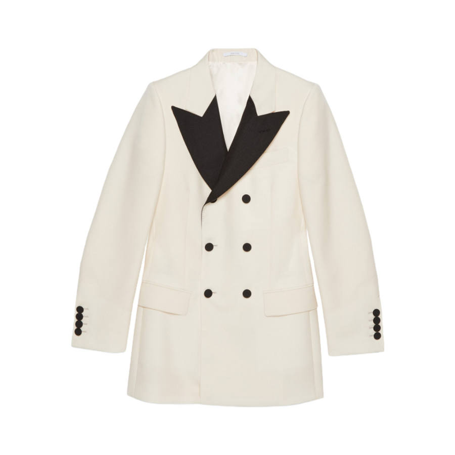 GUCCI GUCCI Two Toned Double Breasted Blazer