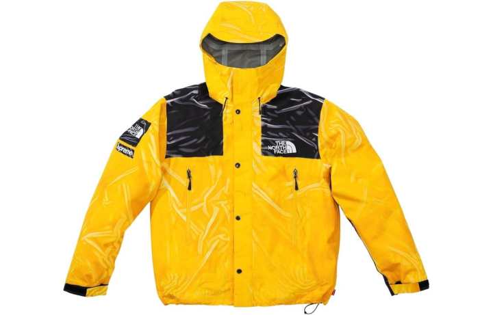 Supreme Supreme The North Face Printed Taped Seam Shell Trompe L'oeil Jacket
