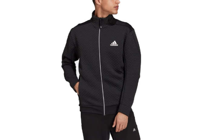 Adidas Adidas Jackets Men's Black Stand Collar Moderate Other