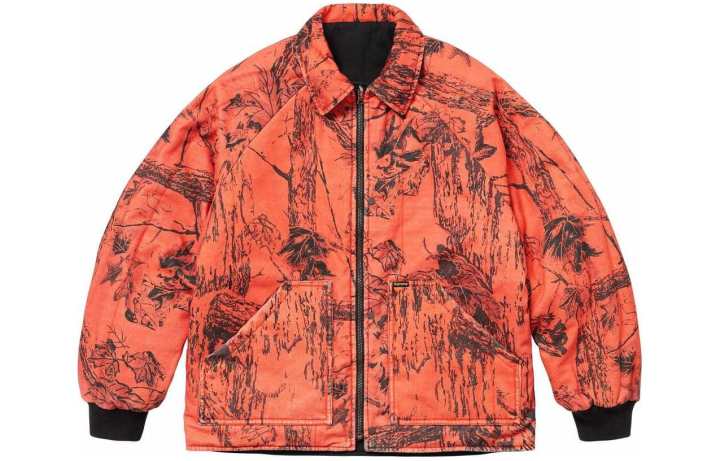 Supreme Supreme RealTree Reversible Quilted Work Jacket