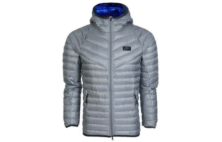 Nike Nike Down Jackets Men's Gray Hooded Moderate Other