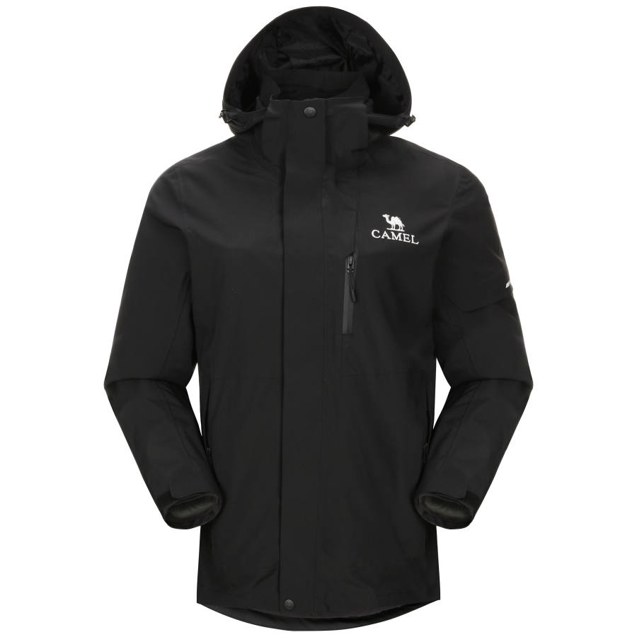 CAMEL CAMEL Waterproof, Windproof, Breathable, Abrasion Resistant, Thermal Windbreaker Jacket Men's
