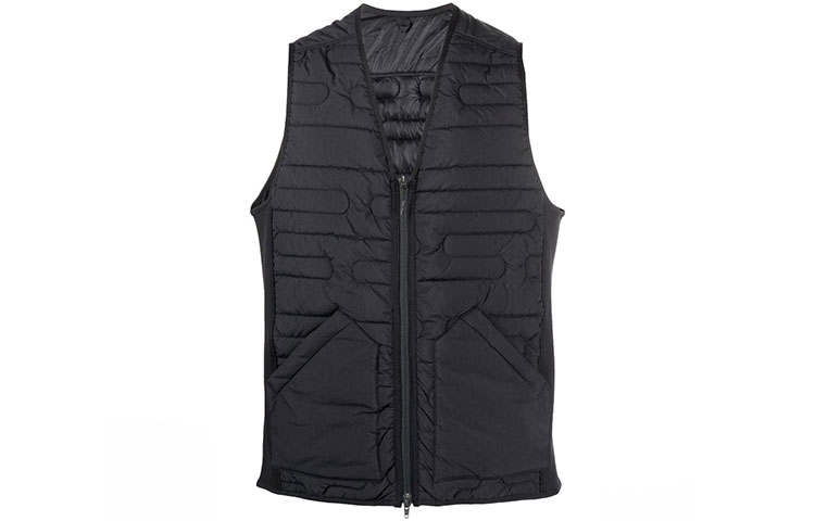 Y-3 Y 3 Vests Men's Black V Neck Moderate Other