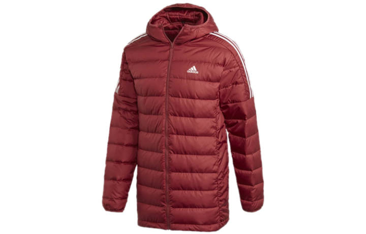 Adidas Adidas Down Jackets Men's Red Hooded Moderate Other