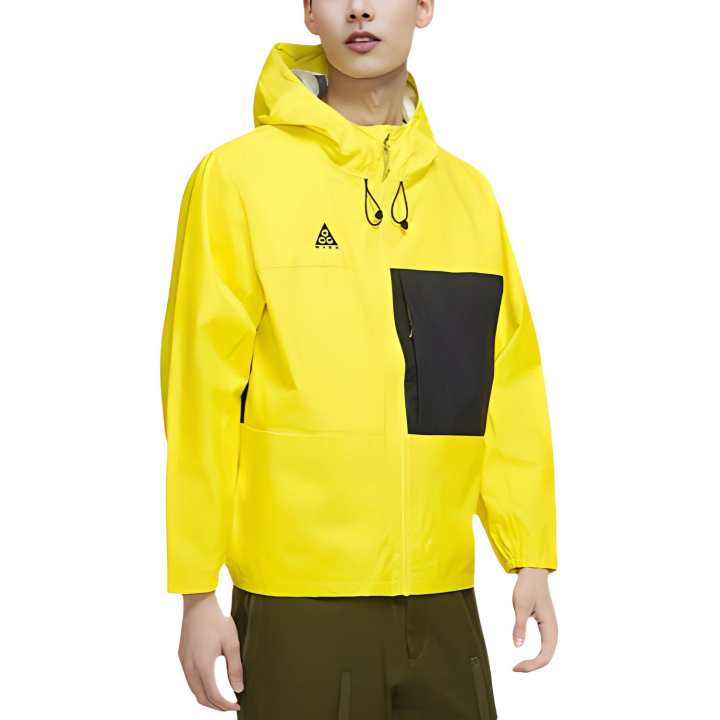 Nike Nike ACG Windproof Windbreaker Jacket Men's Yellow