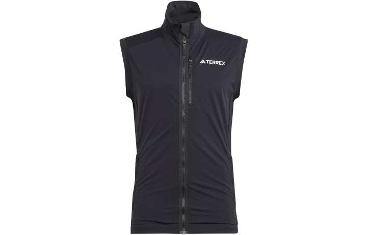 Adidas Adidas Vests Men's Black Stand Collar Moderate Other