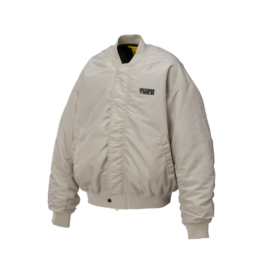 Onitsuka Tiger Onitsuka Tiger BOMBER Jacket Unisex Light Gray