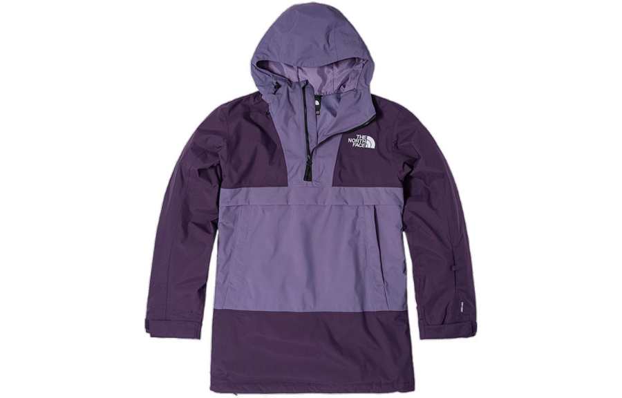 THE NORTH FACE Urban Exploration Skiing And Paragliding Hiking Waterproof And Windproof Windbreaker Jacket Men's Purple