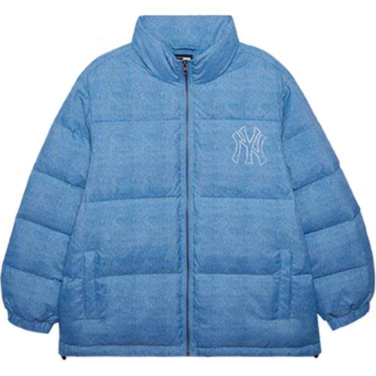New Era Down Jacket Unisex Light Denim Blue