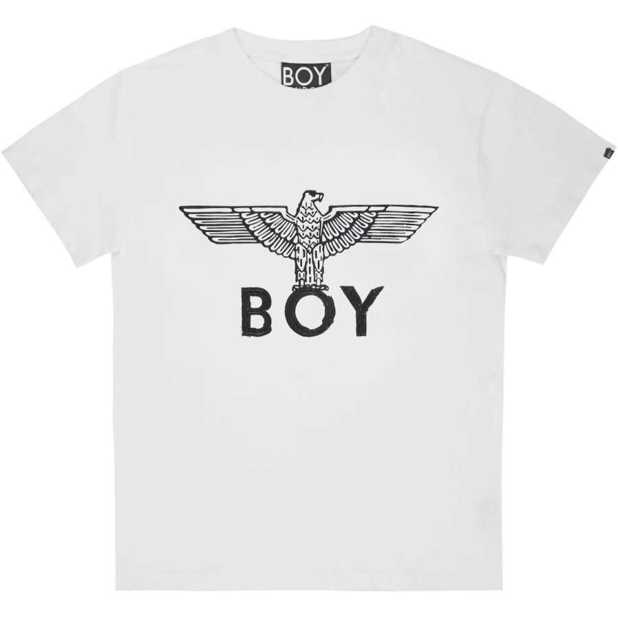Boy London T Shirt Unisex White/Black