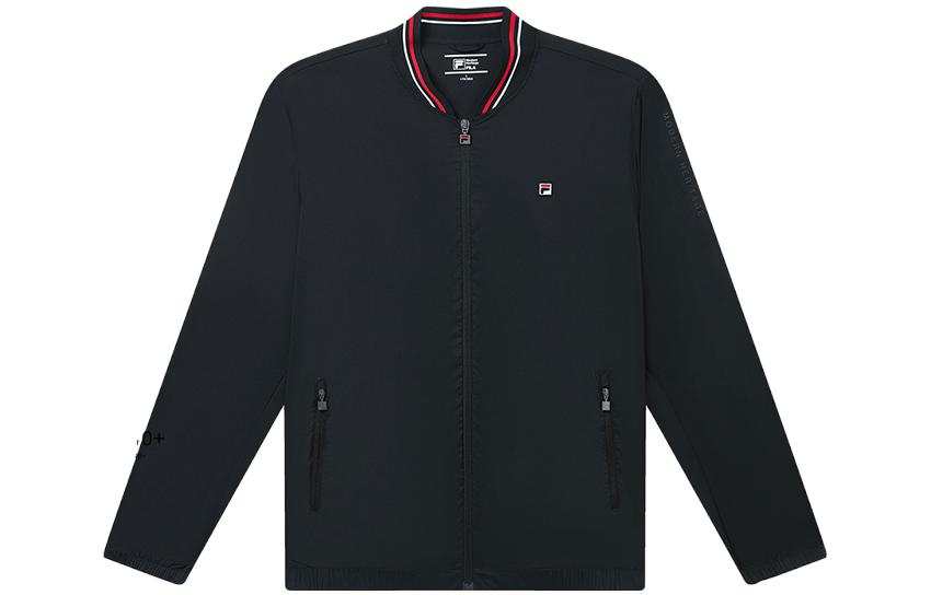 FILA Jackets Men's Legend Blue Baseball Collar Moderate Other