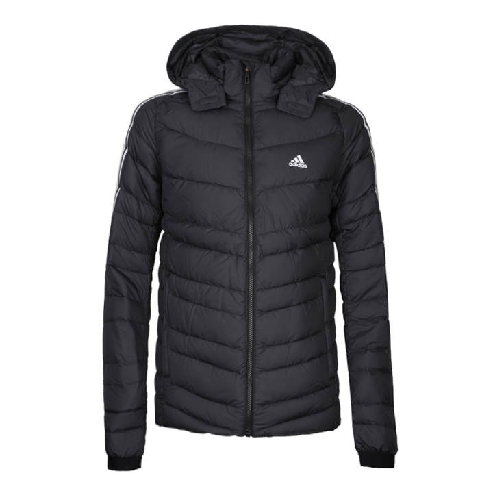 Adidas Adidas Down Jackets Men's Black Hooded Moderate Other